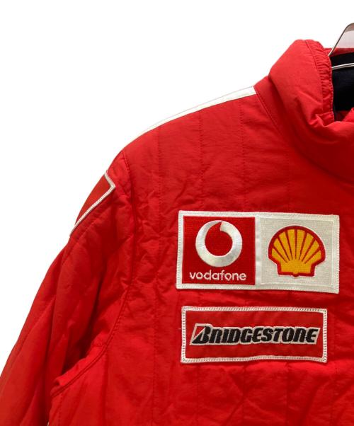 FILA（フィラ）FILA (フィラ) Ferrari (フェラーリ) レーシングジャケット レッド サイズ:Sの古着・服飾アイテム