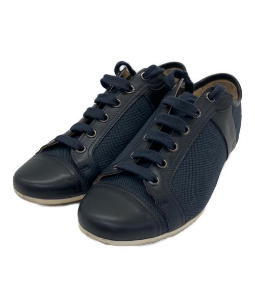 HERMES（エルメス）HERMES (エルメス) スニーカー EVENT ネイビー サイズ:36の古着・服飾アイテム