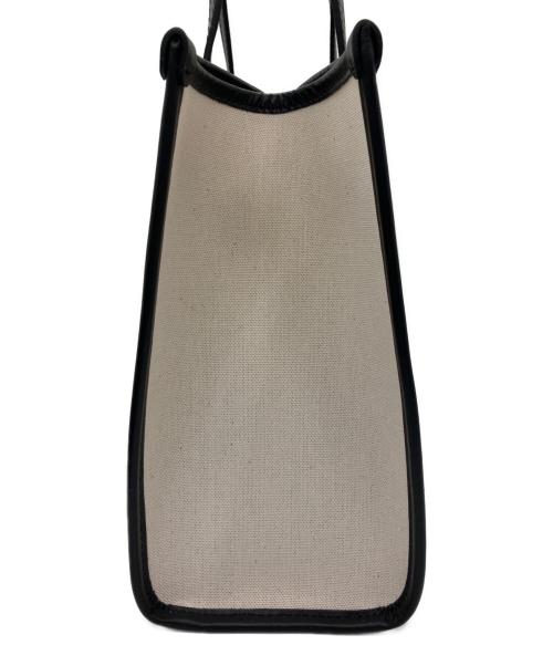 GIANNI CHIARINI（ジャンニ キアリーニ）GIANNI CHIARINI (ジャンニ キアリーニ) トートバッグ ベージュ×ブラックの古着・服飾アイテム