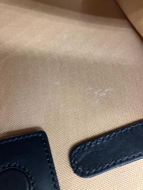 GIANNI CHIARINI（ジャンニ キアリーニ）GIANNI CHIARINI (ジャンニ キアリーニ) トートバッグ ベージュ×ブラックの古着・服飾アイテム