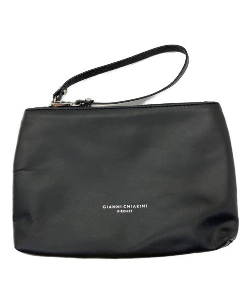 GIANNI CHIARINI（ジャンニ キアリーニ）GIANNI CHIARINI (ジャンニ キアリーニ) トートバッグ ベージュ×ブラックの古着・服飾アイテム