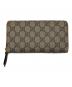 GUCCI（グッチ）の古着「長財布 GG」｜グレー×ブラウン