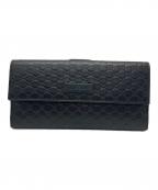 GUCCIグッチ）の古着「長財布」｜ブラック
