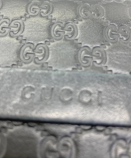 GUCCI（グッチ）GUCCI (グッチ) 長財布 ブラックの古着・服飾アイテム