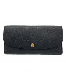 LOUIS VUITTON（ルイ ヴィトン）の古着「長財布」｜ブラック