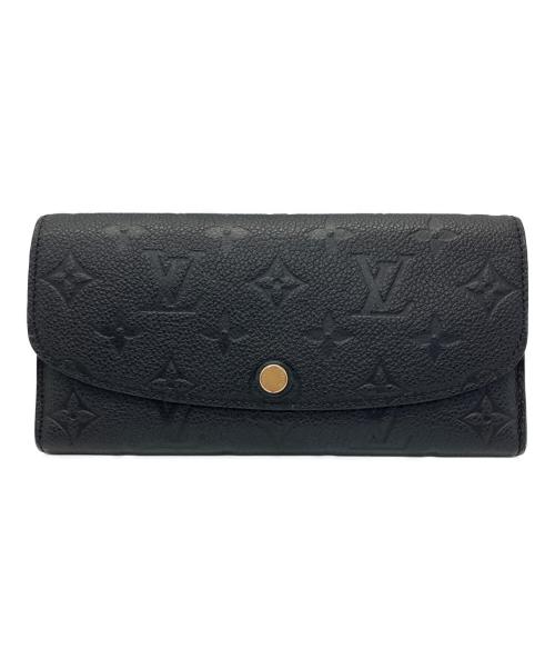 LOUIS VUITTON（ルイ ヴィトン）LOUIS VUITTON (ルイ ヴィトン) 長財布 ブラックの古着・服飾アイテム