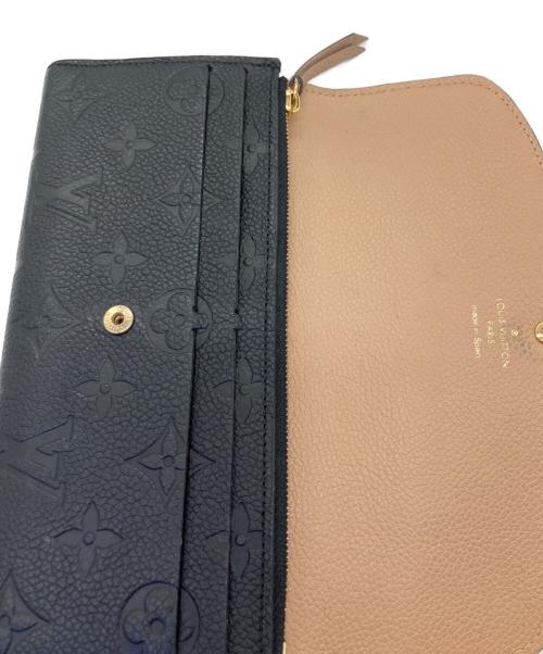 LOUIS VUITTON（ルイ ヴィトン）LOUIS VUITTON (ルイ ヴィトン) 長財布 ブラックの古着・服飾アイテム