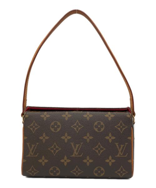 LOUIS VUITTON（ルイ ヴィトン）LOUIS VUITTON (ルイ ヴィトン) ショルダーバッグ モノグラム レシタル ブラウンの古着・服飾アイテム