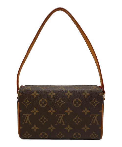 LOUIS VUITTON（ルイ ヴィトン）LOUIS VUITTON (ルイ ヴィトン) ショルダーバッグ モノグラム レシタル ブラウンの古着・服飾アイテム