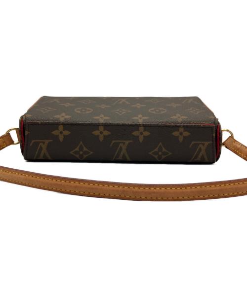 LOUIS VUITTON（ルイ ヴィトン）LOUIS VUITTON (ルイ ヴィトン) ショルダーバッグ モノグラム レシタル ブラウンの古着・服飾アイテム