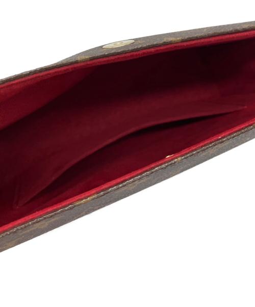 LOUIS VUITTON（ルイ ヴィトン）LOUIS VUITTON (ルイ ヴィトン) ショルダーバッグ モノグラム レシタル ブラウンの古着・服飾アイテム