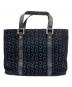CELINE (セリーヌ) ハンドバッグ マカダム ブラック：25000円