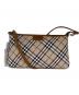BURBERRY BLUE LABEL（バーバリー ブルー レーベル）の古着「2WAYバッグ　ノバチェック」｜ベージュ