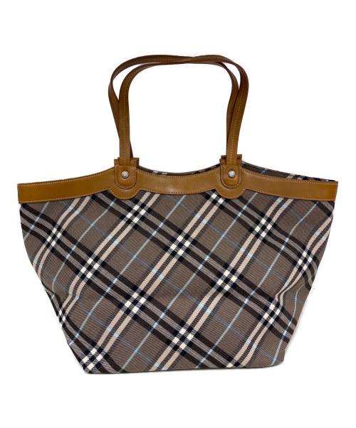 BURBERRY BLUE LABEL（バーバリー ブルー レーベル）BURBERRY BLUE LABEL (バーバリー ブルー レーベル) トートバッグ ベージュの古着・服飾アイテム