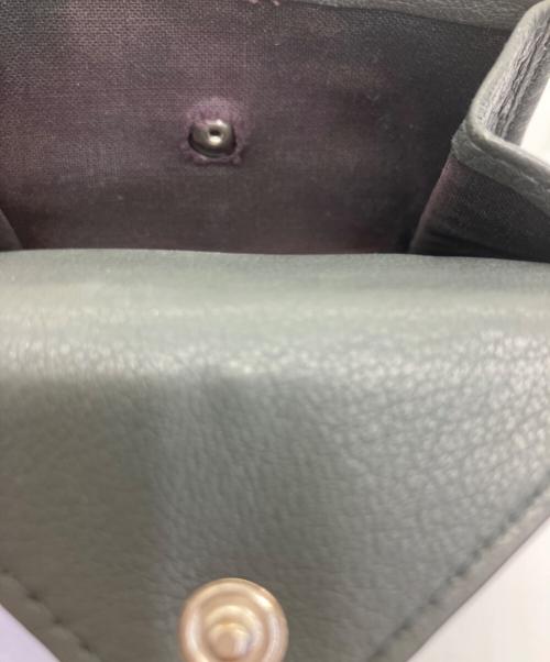 BALENCIAGA（バレンシアガ）BALENCIAGA (バレンシアガ) 3つ折り財布 ペーパーミニウォレット グレーの古着・服飾アイテム