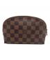 LOUIS VUITTON (ルイ ヴィトン) ポーチ ダミエ ポシェット・コスメティック ブラウン：20000円