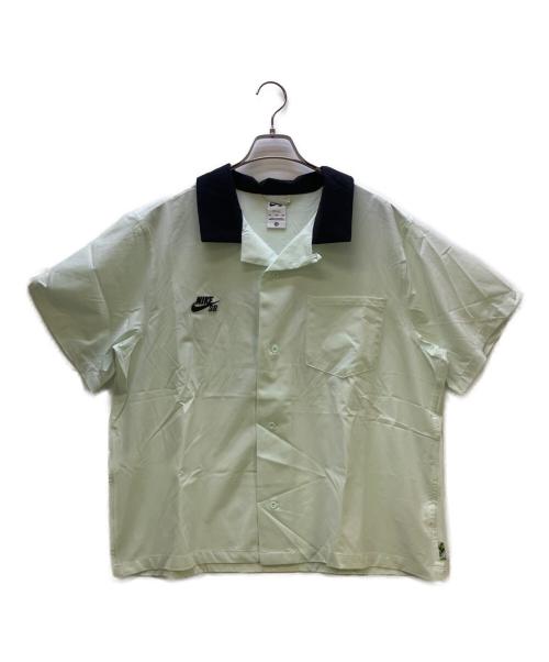 NIKE SB（ナイキエスビー）NIKE SB (ナイキエスビー) 半袖シャツ グリーン サイズ:XXLの古着・服飾アイテム