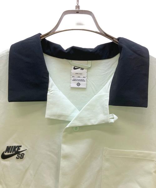 NIKE SB（ナイキエスビー）NIKE SB (ナイキエスビー) 半袖シャツ グリーン サイズ:XXLの古着・服飾アイテム
