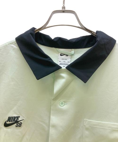 NIKE SB（ナイキエスビー）NIKE SB (ナイキエスビー) 半袖シャツ グリーン サイズ:XXLの古着・服飾アイテム