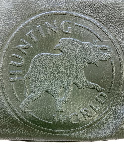 HUNTING WORLD（ハンティングワールド）HUNTING WORLD (ハンティングワールド) ハンドバッグ グリーンの古着・服飾アイテム