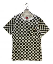 SUPREME（シュプリーム）の古着「半袖カットソー 2017 pocket tee」｜ホワイト×ブラック