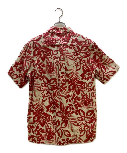 Eddie Bauer（エディーバウアー）Eddie Bauer (エディーバウアー) アロハシャツ レッド サイズ:XSの古着・服飾アイテム