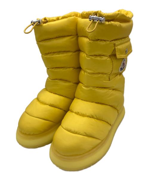 MONCLER（モンクレール）MONCLER (モンクレール) ブーツ イエロー サイズ:39の古着・服飾アイテム