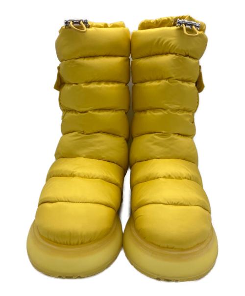 MONCLER（モンクレール）MONCLER (モンクレール) ブーツ イエロー サイズ:39の古着・服飾アイテム