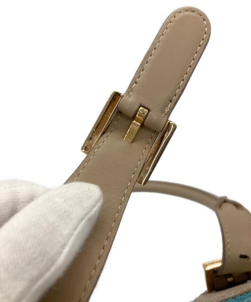 LOEWE（ロエベ）LOEWE (ロエベ) ハンドバッグ　160周年記念 ブルー×ベージュの古着・服飾アイテム