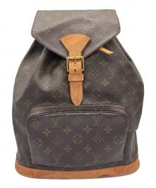 LOUIS VUITTON（ルイ ヴィトン）の古着「リュック　モンスリGM　モノグラム」