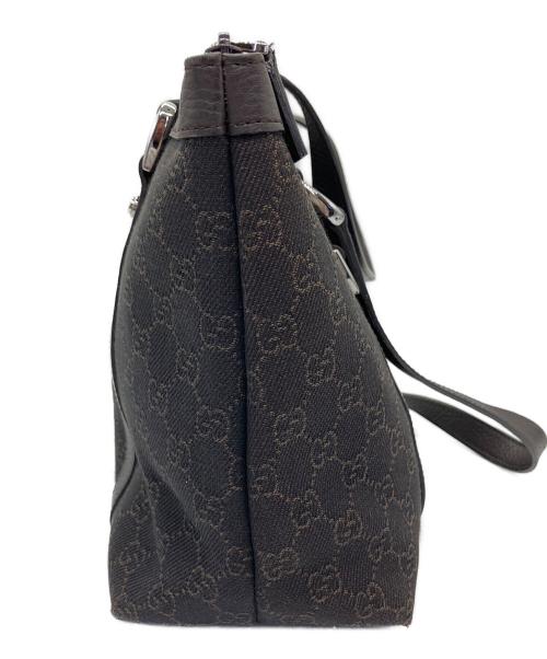 GUCCI（グッチ）GUCCI (グッチ) ハンドバッグ　アビーライン ブラウンの古着・服飾アイテム