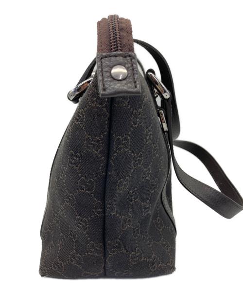 GUCCI（グッチ）GUCCI (グッチ) ハンドバッグ　アビーライン ブラウンの古着・服飾アイテム
