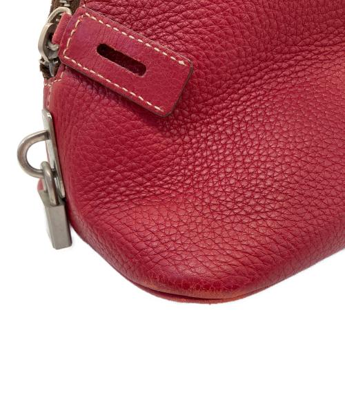 PRADA（プラダ）PRADA (プラダ) ハンドバッグ レッドの古着・服飾アイテム