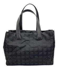 CHANEL（シャネル）の古着「トートバッグ　ニュートラベルライン」｜ブラック