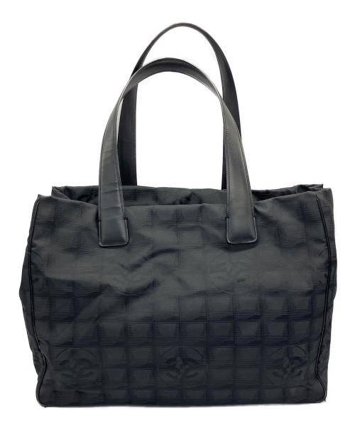 CHANEL（シャネル）CHANEL (シャネル) トートバッグ　ニュートラベルライン ブラックの古着・服飾アイテム