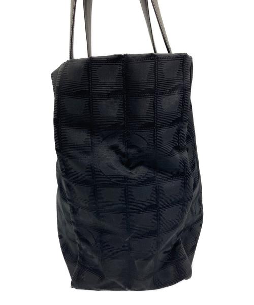 CHANEL（シャネル）CHANEL (シャネル) トートバッグ　ニュートラベルライン ブラックの古着・服飾アイテム