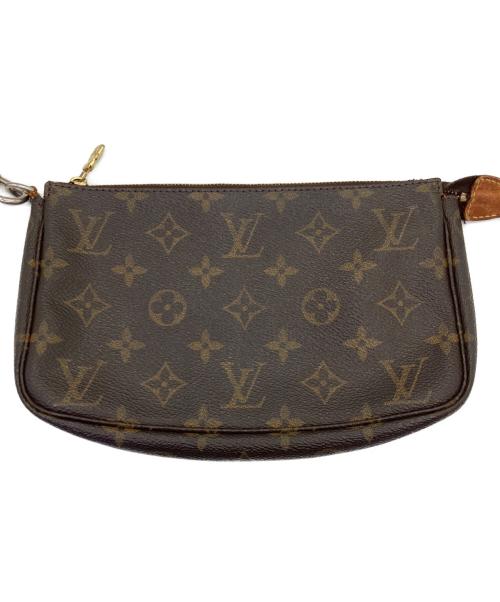 LOUIS VUITTON（ルイ ヴィトン）LOUIS VUITTON (ルイ ヴィトン) ショルダーバッグ モノグラム ポシェット・アクセソワール ブラウンの古着・服飾アイテム