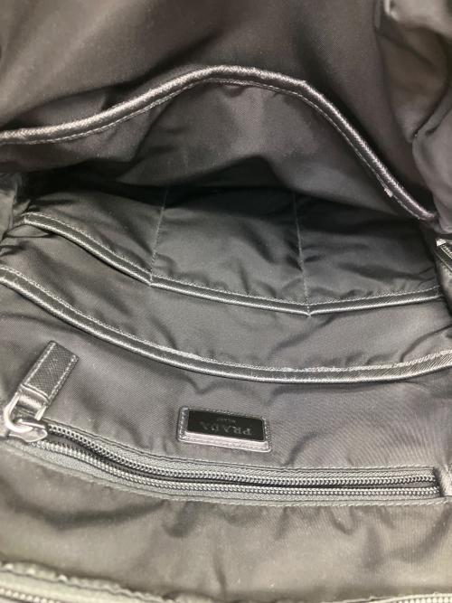 PRADA（プラダ）PRADA (プラダ) ナイロンリュック ブラックの古着・服飾アイテム
