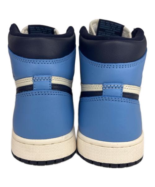 NIKE（ナイキ）NIKE (ナイキ) AIR JORDAN 1 RETRO HIGH OG ホワイト×ネイビー サイズ:US7の古着・服飾アイテム