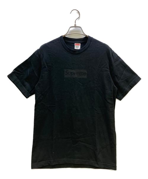 SUPREME（シュプリーム）SUPREME (シュプリーム) 半袖カットソー Tonal Box Logo Tee 23ss ブラック サイズ:Sの古着・服飾アイテム