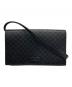 GUCCI（グッチ）の古着「ショルダーウォレット GG マイクログッチシマレザー」｜ブラック