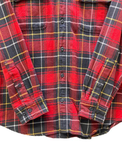 FILSON（フィルソン）FILSON (フィルソン) 長袖シャツ レッド サイズ:Mの古着・服飾アイテム