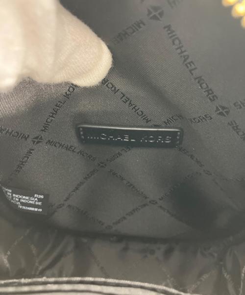MICHAEL KORS（マイケルコース）MICHAEL KORS (マイケルコース) JET SET TRAVEL NS チェーン クロスボディ ミディアム ブラックの古着・服飾アイテム