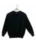 AURALEE（オーラリー）の古着「クルーネックスウェット SMOOTH SOFT SWEAT P/O」｜ブラック