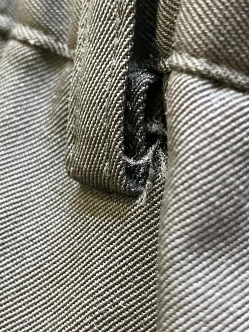 Graphpaper（グラフペーパー）Graphpaper (グラフペーパー) ワイドスラックス Scale Off Wool Wide Slacks グレー サイズ:1の古着・服飾アイテム