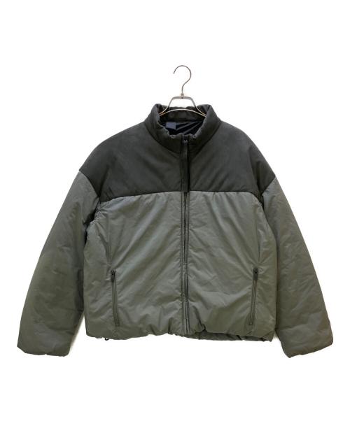 N.HOOLYWOOD（エヌ ハリウッド）N.HOOLYWOOD (エヌ ハリウッド) プリマロフトパテットブルゾン PRIMALOFT PADDED BLOUSON グレー サイズ:Mの古着・服飾アイテム