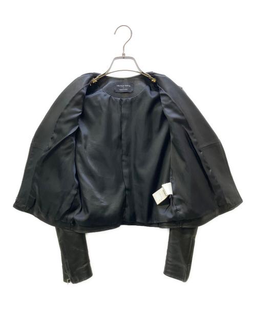 UNITED TOKYO（ユナイテッドトーキョー）UNITED TOKYO (ユナイテッドトーキョー) ライダースジャケット ブラック サイズ:1の古着・服飾アイテム