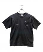 Champion×WTAPSチャンピオン×ダブルタップス）の古着「半袖カットソー」｜ブラック