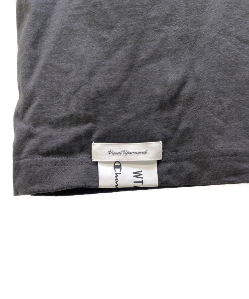 Champion（チャンピオン）Champion (チャンピオン) WTAPS (ダブルタップス) 半袖カットソー ブラック サイズ:Lの古着・服飾アイテム