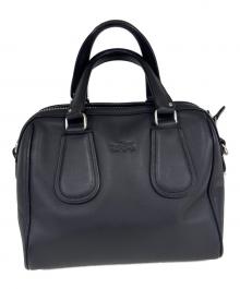 COACH（コーチ）の古着「2WAYショルダーバッグ　ピーナッツコラボ」｜ブラック
